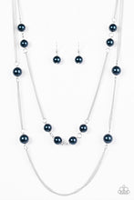 Load image into Gallery viewer, My Main Glam Blue Necklace