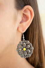 Load image into Gallery viewer, Grove Groove Yellow Earrings