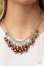 Load image into Gallery viewer, Powerhouse Pose Brown Necklace