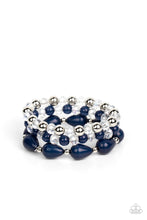 Load image into Gallery viewer, Beachside Brunch Blue Bracelet