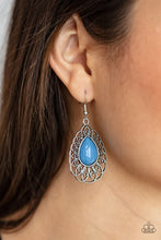Load image into Gallery viewer, Dream Staycation Blue Earrings