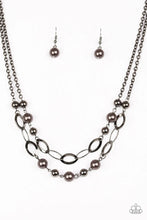 Load image into Gallery viewer, Glimmer Takes All Black Necklace