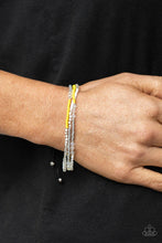 Load image into Gallery viewer, Bead Me Up Scotty Yellow Seed Bead Bracelet