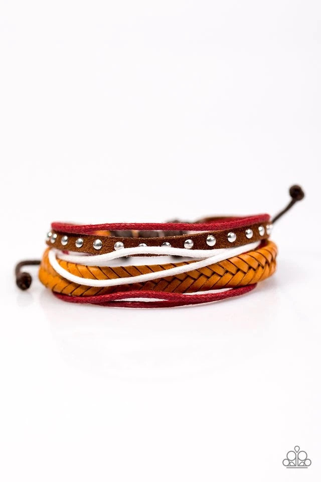 Saddle Style Red Bracelet