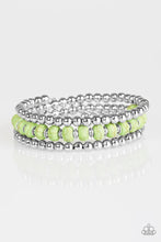 Load image into Gallery viewer, Modern Day Mason Green Coil Bracelet