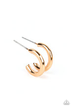 Load image into Gallery viewer, Small Scale Shimmer Gold Earrings
