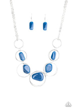 Load image into Gallery viewer, Travel Log Blue Necklace
