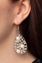 Load image into Gallery viewer, Bauble Burst White Earrings