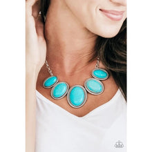 Load image into Gallery viewer, Noble Nomad Blue Necklace