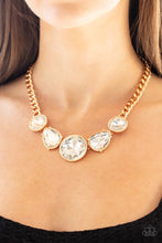 Load image into Gallery viewer, All The World’s My Stage Gold Necklace