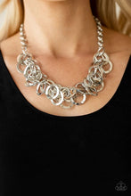 Load image into Gallery viewer, Ringing In the Bling Silver Necklace