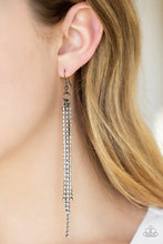Load image into Gallery viewer, Center Stage Status Black Earrings