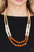 Load image into Gallery viewer, Bermuda Bellhop Brown Necklace