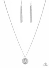 Load image into Gallery viewer, Palm Tree Paradise Silver Necklace