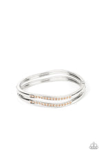 Load image into Gallery viewer, Gen Z Glamour Brown Hinged Bracelet