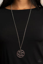 Load image into Gallery viewer, Thanks a Medallion Purple Necklace
