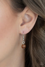 Load image into Gallery viewer, Ritzy Refinement Brown Necklace