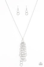 Load image into Gallery viewer, Industrial Intensity Silver Necklace - Long