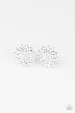 Load image into Gallery viewer, Brighten the Moment White Post Earrings