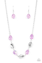 Load image into Gallery viewer, Inspirational Iridescence Purple Necklace