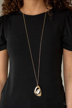Load image into Gallery viewer, Asymmetrical Bliss Gold Necklace