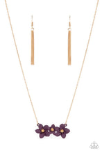 Load image into Gallery viewer, Petunia Picnic Purple Necklace
