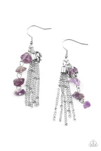 Load image into Gallery viewer, Stone Sensation Purple Earrings