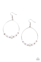 Load image into Gallery viewer, Ambient Afterglow White Earrings