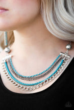 Load image into Gallery viewer, High Intensity Blue Necklace