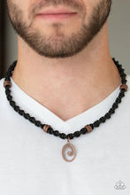 Load image into Gallery viewer, Surfer Spiral Copper Urban Necklace