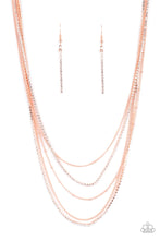 Load image into Gallery viewer, Dangerously Demure Copper Necklace