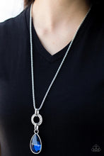 Load image into Gallery viewer, Lookin Like a Million Blue Necklace