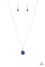 Load image into Gallery viewer, Romantic Razzle Blue Necklace