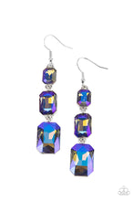 Load image into Gallery viewer, Cosmic Red Carpet Blue Earrings