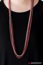 Load image into Gallery viewer, Colorful Calamity Red Necklace