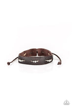 Load image into Gallery viewer, Adventures in Wanderland Brown Urban Bracelet