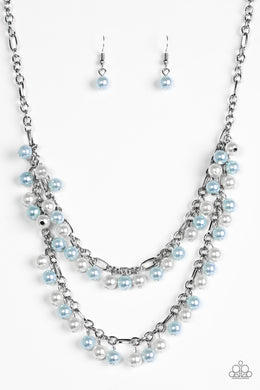Beauty Shop Fashion Blue Necklace