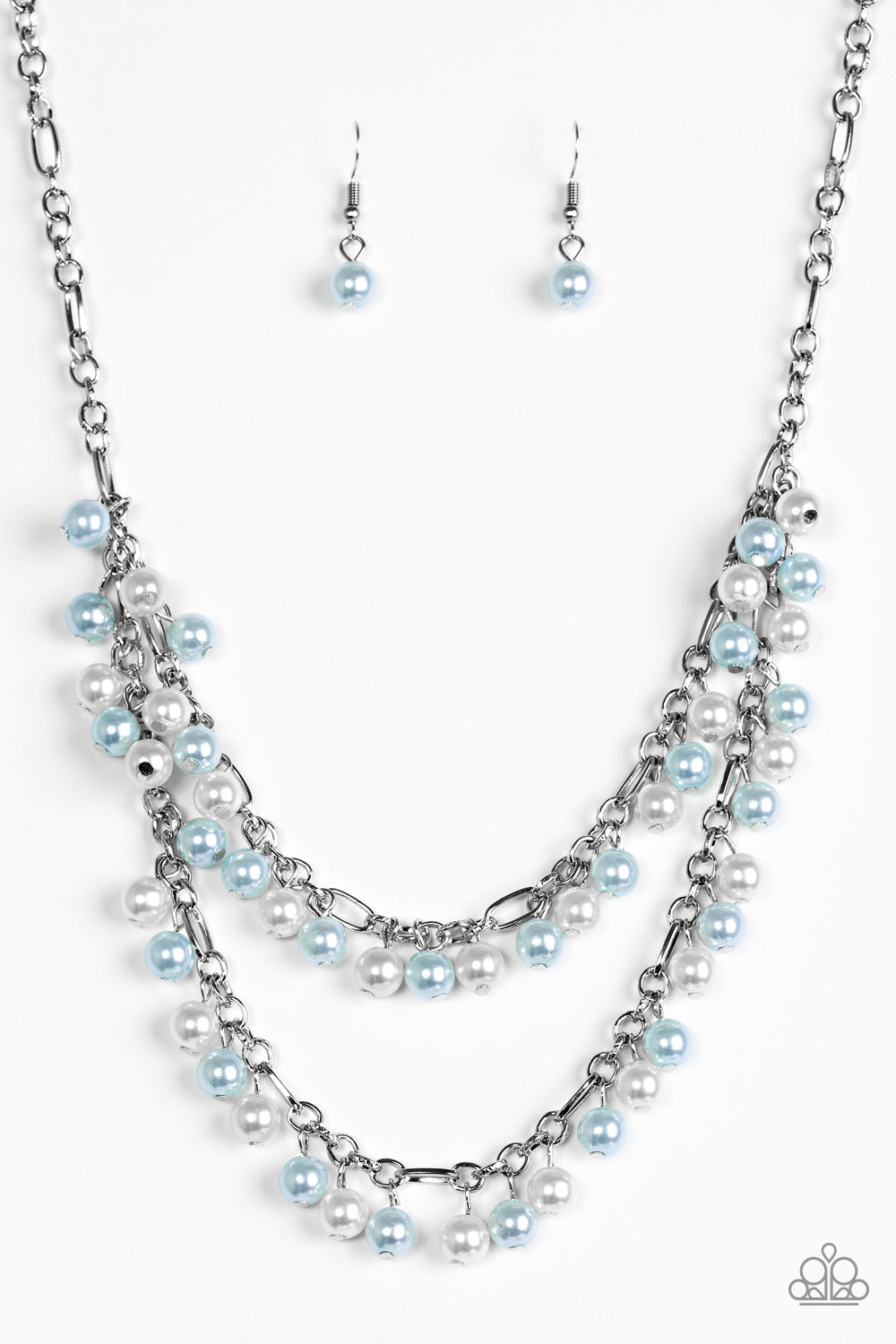 Beauty Shop Fashion Blue Necklace