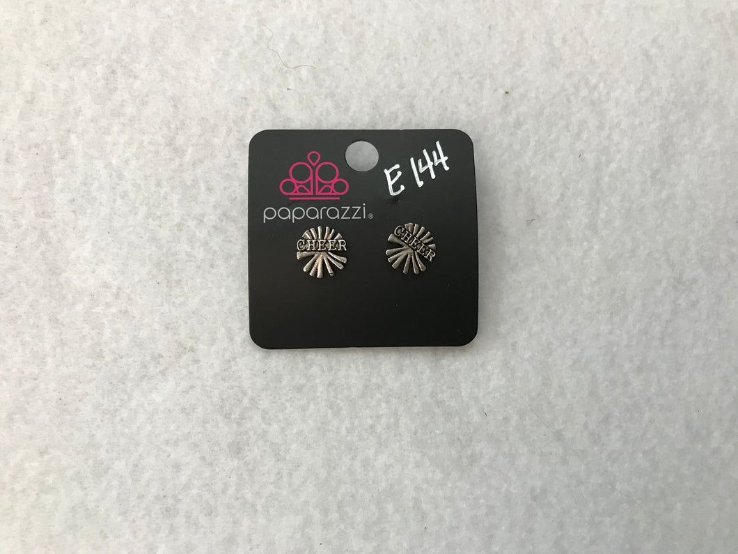 Starlet Shimmer Cheer Pom-Pom Post Earrings #144