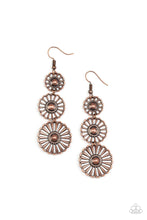 Load image into Gallery viewer, Gazebo Garden Copper Earrings