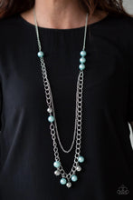 Load image into Gallery viewer, Modern Musical Blue Necklace