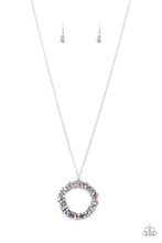 Load image into Gallery viewer, Wreathed in Wealth Purple Necklace