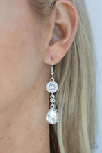 Load image into Gallery viewer, Graceful Glimmer White Earrings