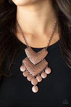 Load image into Gallery viewer, Keys to Animal Kingdom Copper Necklace