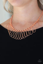 Load image into Gallery viewer, Fringe Finale Copper Necklace