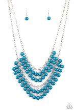 Load image into Gallery viewer, Bubbly Boardwalk Blue Necklace