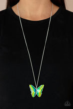 Load image into Gallery viewer, The Social Butterfly Effect Green Necklace