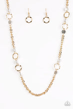 Load image into Gallery viewer, Stylishly Steampunk Gold Necklace