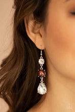 Load image into Gallery viewer, Unpredictable Shimmer Brown Earrings
