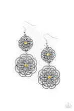Load image into Gallery viewer, Mandala Mecca Yellow Earrings